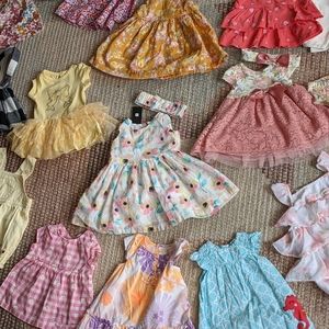 14 piece 0-3 and 3-6  month Classic Spring/Summer Bundle